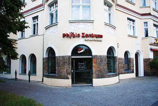 Physiozentrum Schlachtensee; das Haus